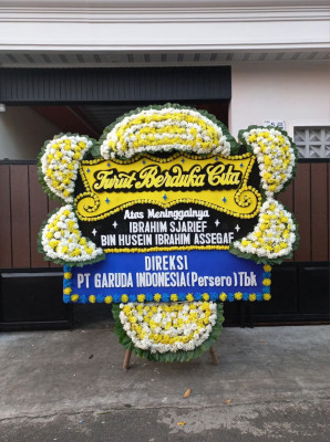 Papan Bunga Duka di Bondifuar