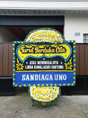 Papan Bunga Duka di Bondifuar